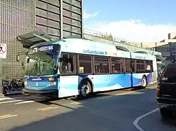Q70 bus operated by MTA Regional Bus Operations