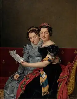 The Sisters Zénaïde and Charlotte Bonaparte (1821), J. Paul Getty Museum