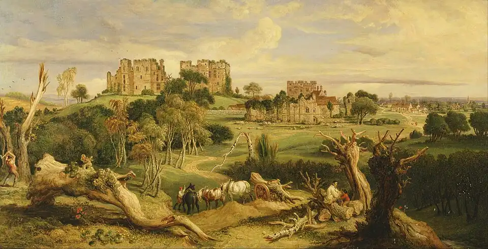 Kenwilworth Castle, 1840