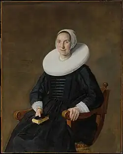 Frans Hals' "Portrait of a Woman", now in the Boston Museum of Fine Arts