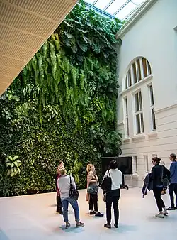 Building interior in 2022