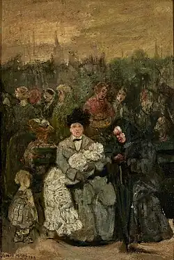 The Mother, 1918, oil on canvas