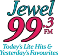 Jewel 99.3 logo from 2014-2021