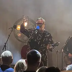 Jez Williams performing in 2025