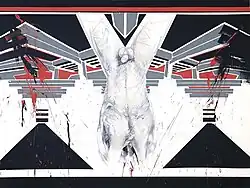 From the cycle Hanged Men (drawing, acryl) 160 x 240&nbsp;cm, 2013–2014