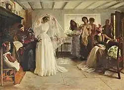 John Henry Frederick Bacon , The Wedding Morning , 1892