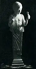 Little Sculptor Boy, at one time in Lobby of Fine Arts Building, Los Angeles, California (c.1927)