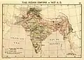 The British Raj in 1907 during the partition of Bengal (1905–1912).