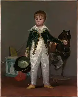 Francisco de Goya: Pepito Costa y Bonelis c. 1813