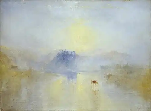 J. M. W. Turner, Norham Castle, Sunrise, 1845