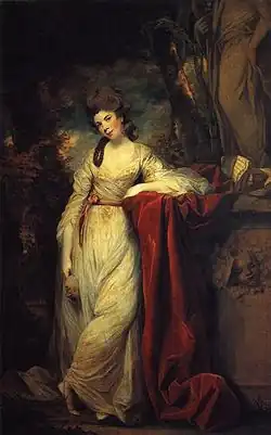 Mrs Abington as The Comic Muse (1764–1768), Waddesdon Manor