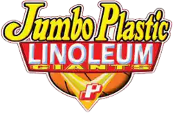 Jumbo Plastic Linoleum Giants logo