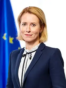 Kaja Kallas Prime Minister of Estonia (2021–2024)