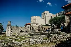 The National Museum "Gergj Kastrioti Skenderbeu" at the Krujë Castle