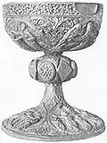 Chalice from Borgå Cathedral (Porvoo Cathedral), c. 1250