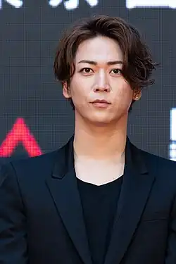 Kamenashi at the 37th Tokyo International Film Festival in 2024
