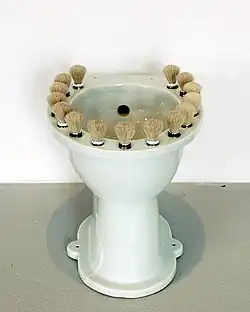 Toilet, from the series Tender Toilet Bowls (1999)