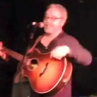 Wallinger performing in 2015