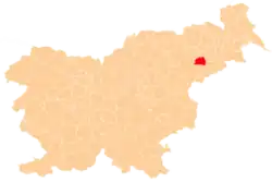 The location of the Municipality of Kidričevo
