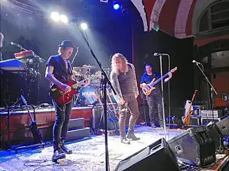 Kayak performing in 2018