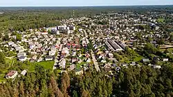 Aerial view of Kazlų Rūda