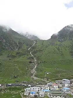 A view of Kedarnath