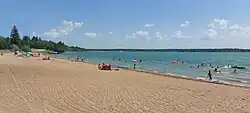 Kenose Lake Main Beach, Moose Mountain Provincial Park
