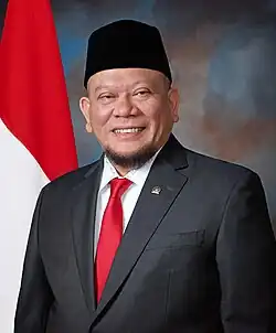 Speaker of the DPD La Nyalla Mattalitti