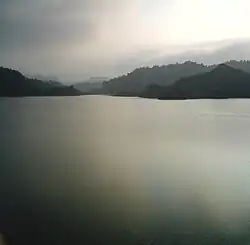 The nearby Khai Dam Lake