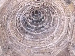 Roof, Chaturbhuj Temple, Khajuraho India