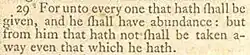 Cropped scan of passage from King James Bible