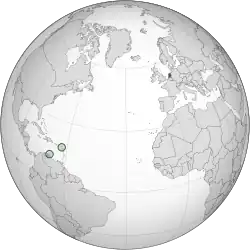 Location of Netherlands