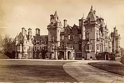 Kinnaird Castle - photographic print
