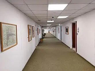 Hallway on the 5th floor