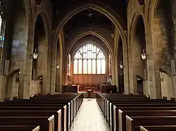 The chapel (looking south towards the altar)