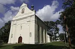 Church of Saint Lawrence with monumental paintings by Gabriel Sławiński&nbsp;[pl] (1776)
