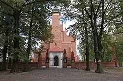 Church of the Nativity of the Virgin Mary in Będków