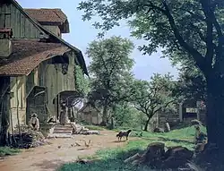Farmyard, c. 1870