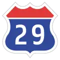 Expressway No.29 shield}}