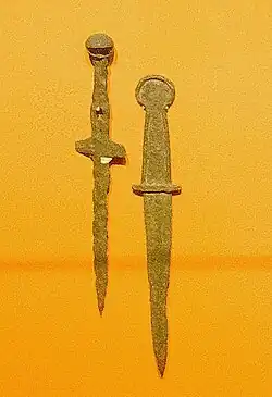 Tashtyk culture daggers