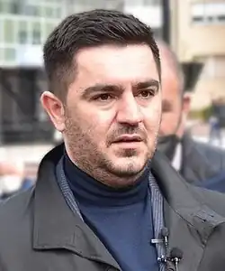 Head and shoulders image of Kreshnik Bekteshi