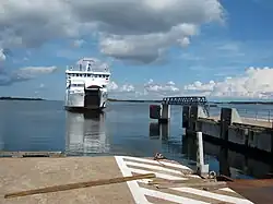 M/S Alfågeln at Kumlinge