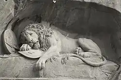 The Lion Monument of Lucerne