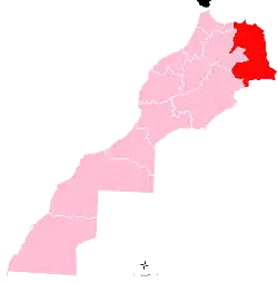 Location in Morocco