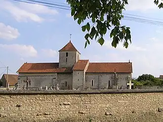 The church in La Faye