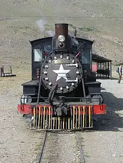 La Trochita in Nahuel Pan, Chubut