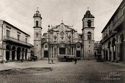The Havana Cathedral, ca. 1920-1930