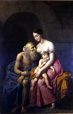 Roman Charity by Gioacchino Giuseppe Serangeli