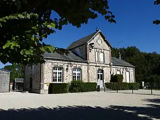 The town hall in La Fosse-Corduan