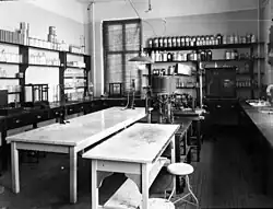 Classroom and Lab in Medical Building 1927